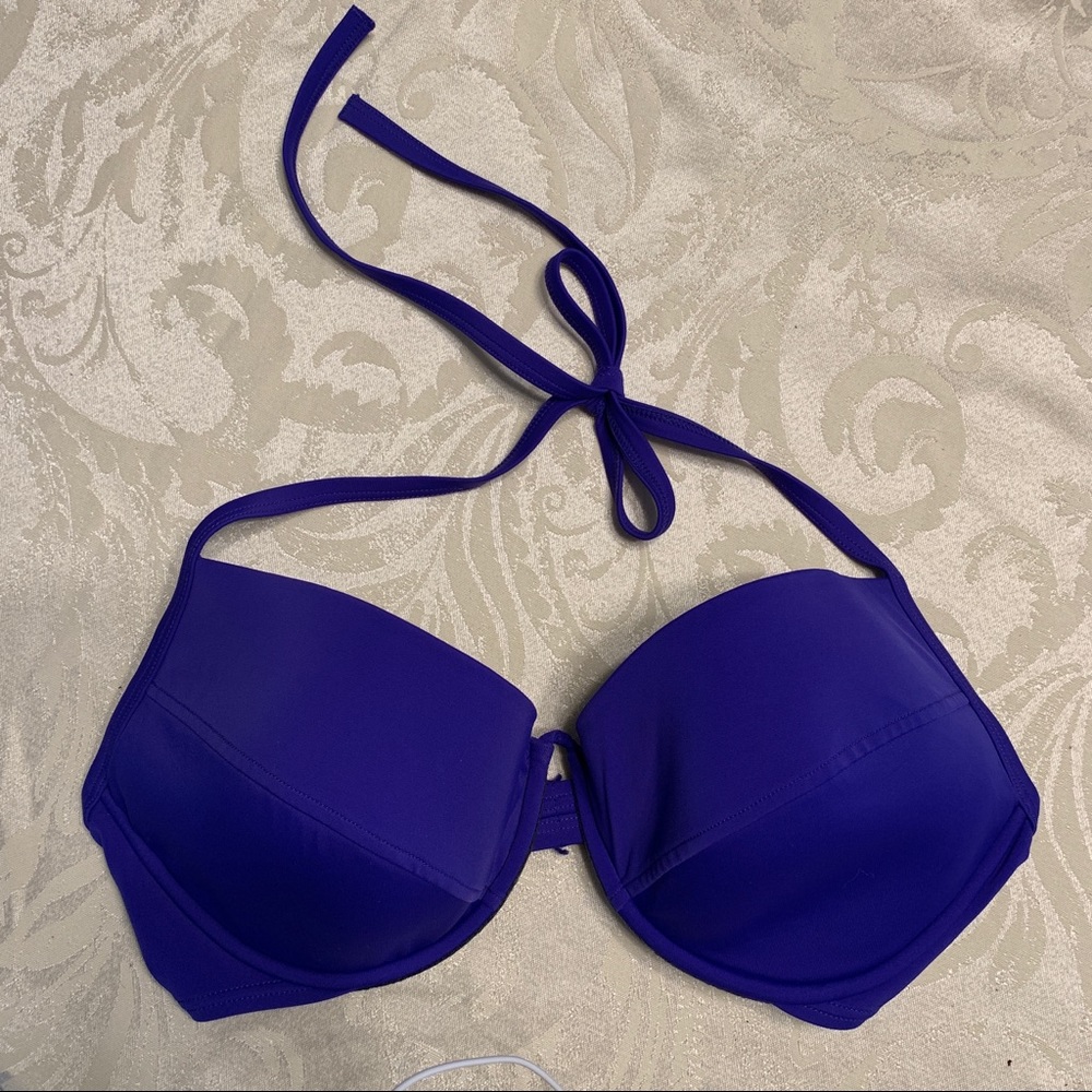 Victoria’s Secret 38 D Royal Blue Bikini Swim Top